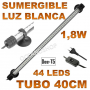 Luz sumergible 40cm led t4 con 44 leds blancos