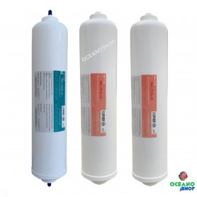 Pack 3 filtros osmosis inversa conexión rápida Pack 3 filtros osmosis inversa conexión rápida