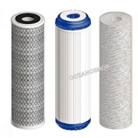 Juego 3 filtros osmosis inversa Juego 3 filtros osmosis inversa