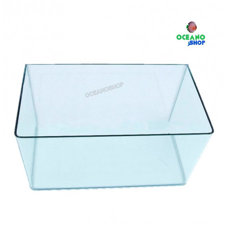 Nº9 acuario 50x33x35 cm vidrio curvo 57,8l
