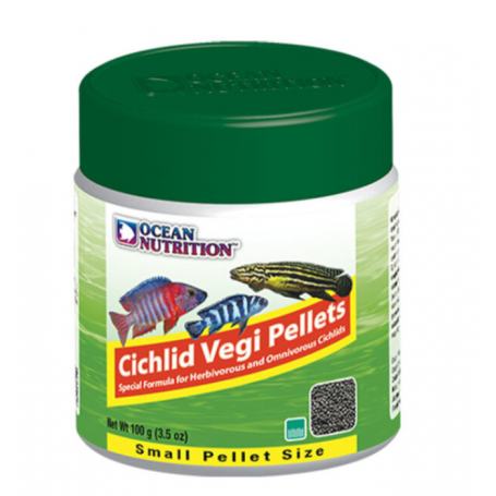 Ocean Nutrition Cichlid Vegi Pellets Small 100 gr