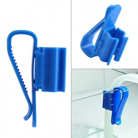 CLIP PORTA MANGUERA para manguera de filtro exterior antidobladuras