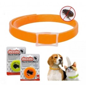 Collar Anti Pulgas Parasitos Perro Gatos 60cm Graduable Collar Anti Pulgas Parasitos Perro Gatos 60cm Graduable dooda