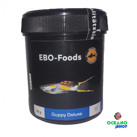 EBO Guppy Deluxe fish food complete food 50g