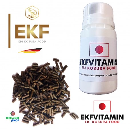 EKFVITAMIN EBI KOSURA FOOD 50ML vitamin csf ekf comida gambas acuario caridina neocaridina gambario