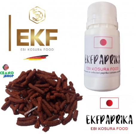 EKFPAPRIKA EBI KOSURA FOOD 50ML CSF PAPRIKA+ PIMENTON GAMBAS  ekf comida gambas acuario caridina neocaridina gambario