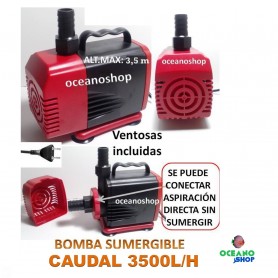 Bomba 3500l/h sumergible Bomba 3500l/h sumergible XILONG XL-135