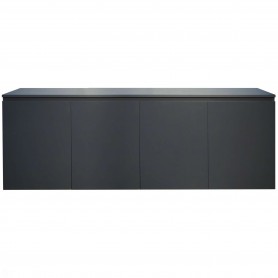 Mesa acuario 200x50x75cm para 600L negro M200N