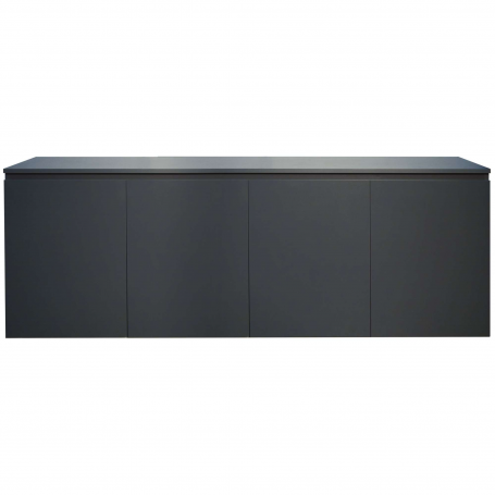 Mesa acuario 200x50x75cm para 600L negro M200N