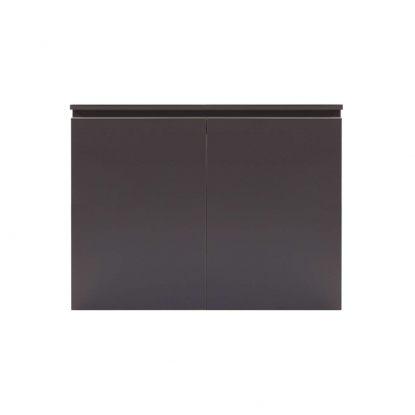 Mesa acuario 99,7x30,7x75cm para 130L negro M100N