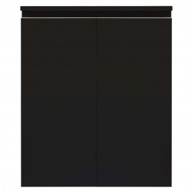 Mesa acuario 79,7x30,7x75cm para 100L negro M80N