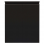 Mesa acuario 79,7x30,7x75cm para 100L negro M80N