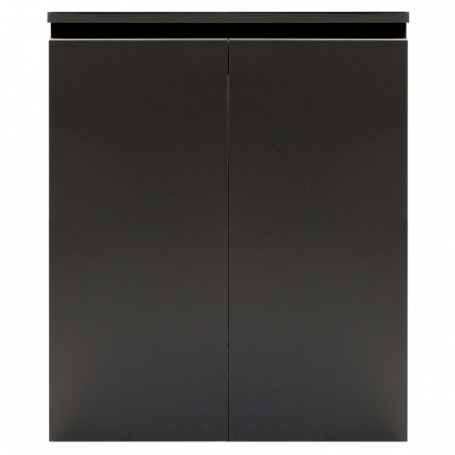 Mesa para acuarios 59,7x30,7x75cm negra M60N