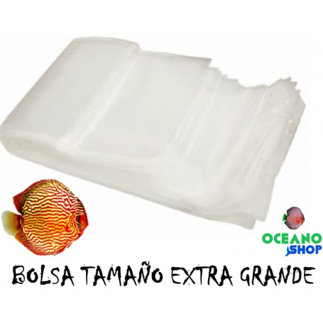 Bolsas peces grandes 70x40cm 20 uds transporte envios