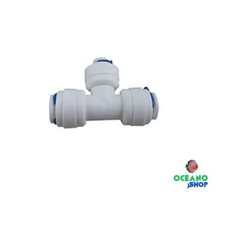 Conector T 1/4 conexión rápida accesorio equipo osmosis