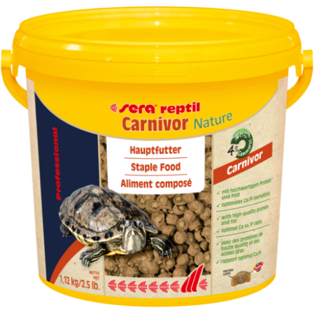 Sera reptil Professional Carnivor nature 3.800 ml (1.12 Kg)
