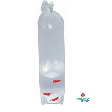 x20 Bolsas Transporte gambas y caracoles 10x50 cm