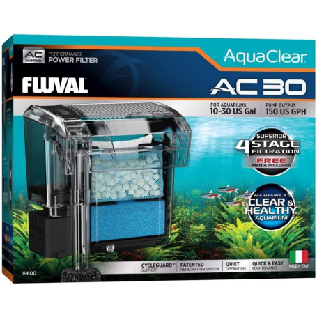 Aquaclear fluval Filtro Mochila - 30