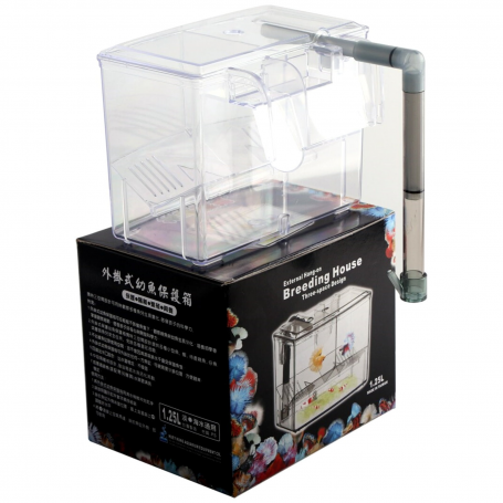 Paridera de mochila 1,25L External Hang On Breeding House 1.25L Breeder Box