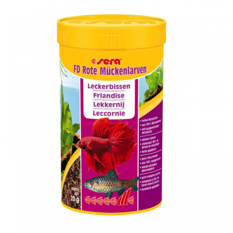 Sera FD Larvas rojas de mosquito 100ml