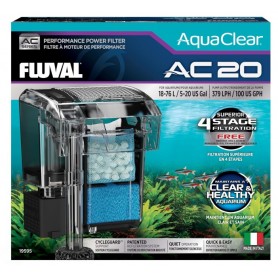Filtro Mochila AquaClear Fluval 20 para acuario 75L Filtro Mochila AquaClear Fluval 20 para acuarios hasta 75 litros