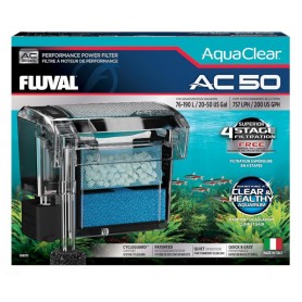 Filtro Mochila AquaClear Fluval 50 para acuario 190L Filtro Mochila AquaClear Fluval 50 para acuario 190L
