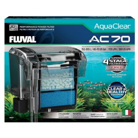 Filtro Mochila AquaClear Fluval 70 para acuario 265L Filtro Mochila AquaClear Fluval 70 para acuario 265L