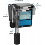 Filtro Mochila AquaClear Fluval 70 para acuario 265L