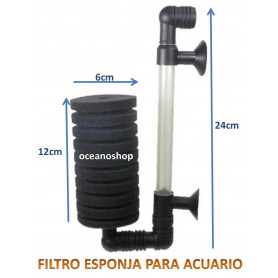 FILTRO BIO interior de ESPONJA grande FILTRO BIO interior de ESPONJA grande