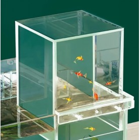 Acuario invertido 13x13x16cm Acuario invertido 13x13x16cm