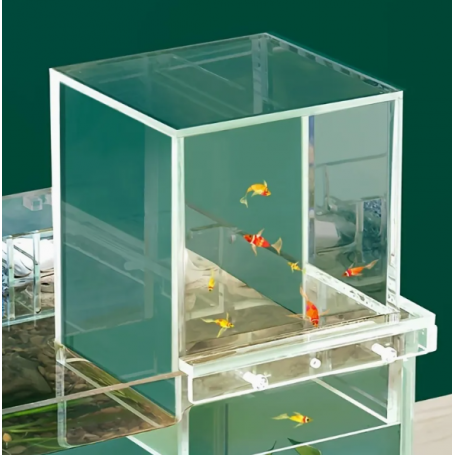 Acuario invertido 13x13x16cm