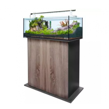 Kit Acuario Sera AquaTank 96L con Mueble Nogal 80cm