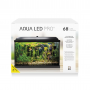 Kit AQUA LED PRO 68 negro – Acuario de 68 L con filtro y LED