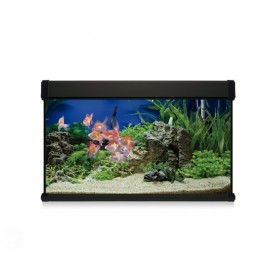 Kit AQUA LUX PRO 100 Negro (100 L) – Acuario Completo con LED y Filtro