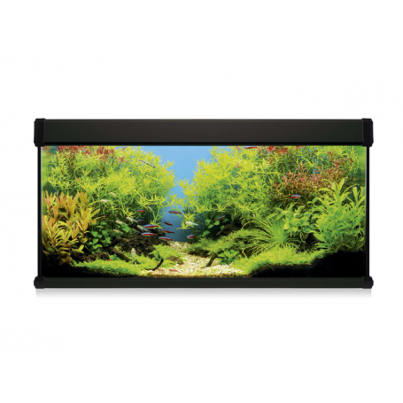 Kit AQUA LUX PRO 130 Negro (130 L) – Acuario Completo con LED y Filtro