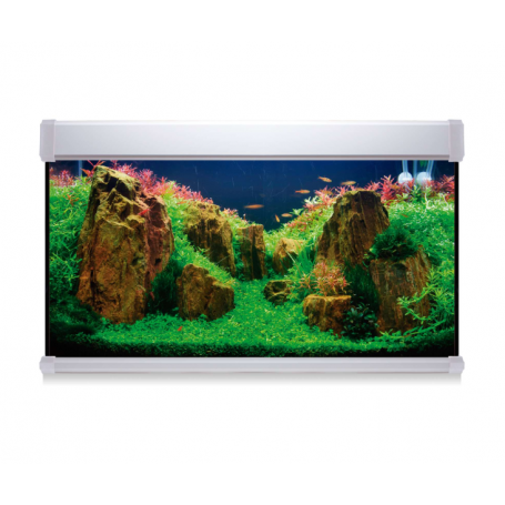 Kit AQUA LUX PRO 200 blanco (200 L) – Acuario con LED y Filtro Exterior