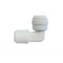 Conector rápido codo 1/4" macho a tubo 1/4" – Accesorio Osmosis