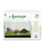 Kit AQUASCAPE BASIC 20 (18 L) – Nano Acuario de Cristal para Aquascaping