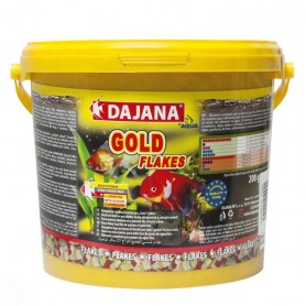 Alimento GOLD en escamas DAJANA 5L para peces de estanque Alimento GOLD en escamas DAJANA 5L para peces de estanque
