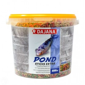 Alimento STICKS EXTRA DAJANA 5L para peces de estanque Alimento STICKS EXTRA DAJANA 5L para peces de estanque