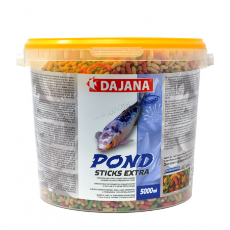 Alimento STICKS EXTRA DAJANA 5L para peces de estanque