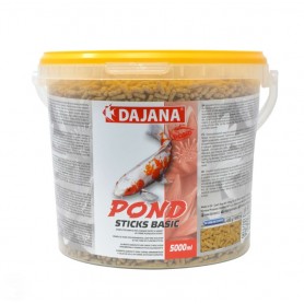 Alimento STICKS BASIC DAJANA 5L para peces de estanque Alimento STICKS BASIC DAJANA 5L para peces de estanque