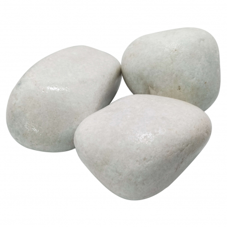 Canto Rodado Blanco Acuario Magic Rocks 10kg (Ø 20cm)
