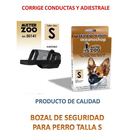Bozal misterzoo con red y de nylon talla S