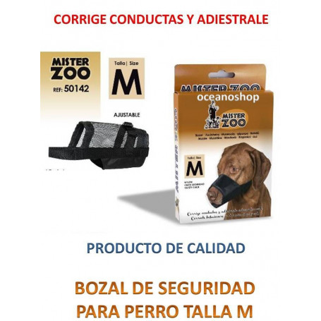 Bozal misterzoo con red y de nylon talla M