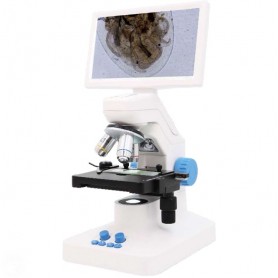 Microscopio con pantalla digital 7″