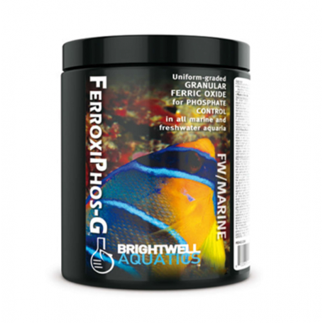 Antifosfatos FerroxiPhos-G Brightwell Aquatics para acuarios marinos