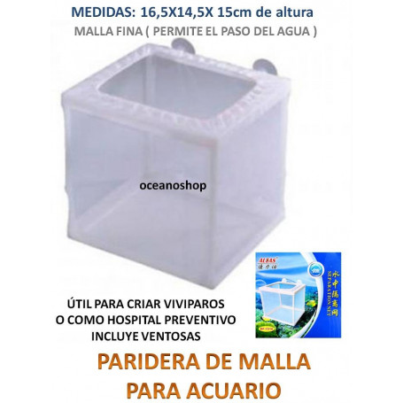 Paridera hospital para peces 