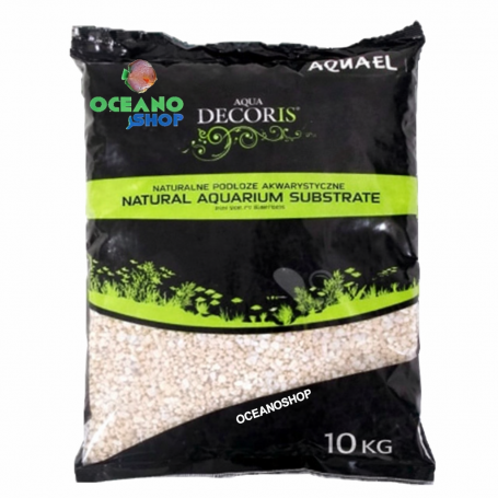 Grava fina blanca dolomita 10kg aquael