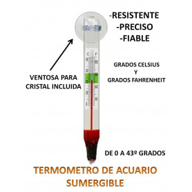 Termometro de acuario 10,5cm Termometro de acuario 10,5cm